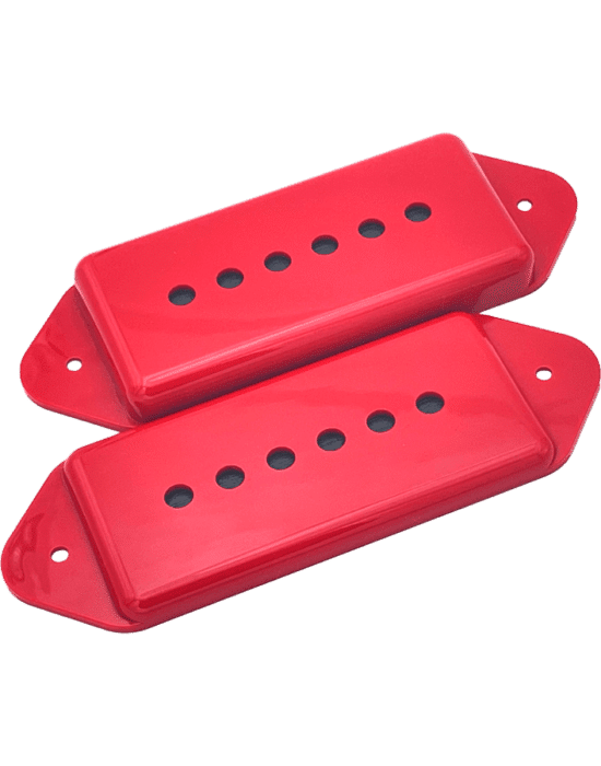 P90 Pickup Dogear Set rot