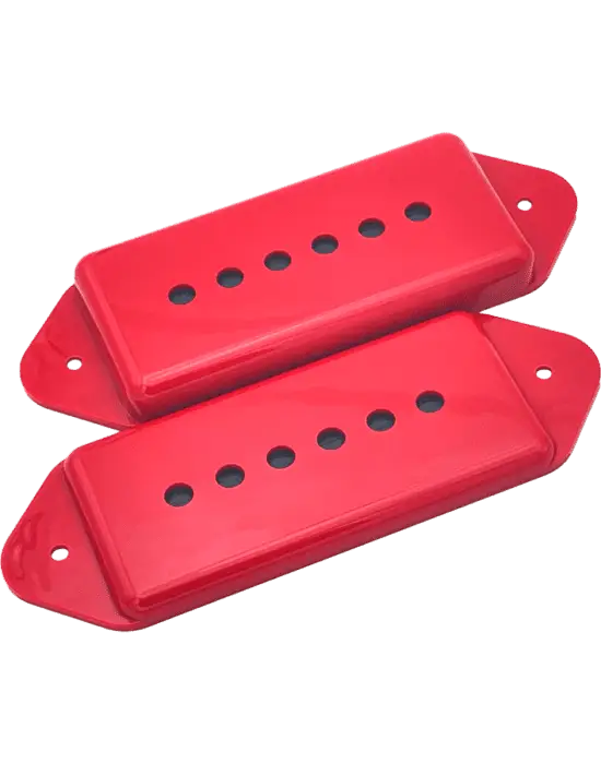 P90 Pickup Dogear Set rot