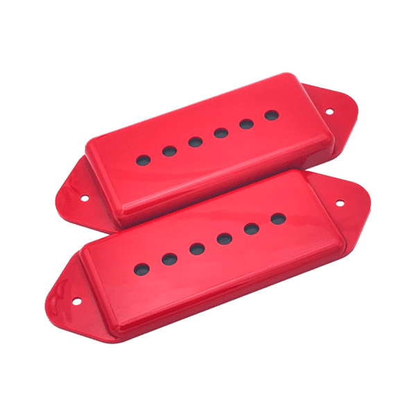 P90 Pickup Dogear Set rot