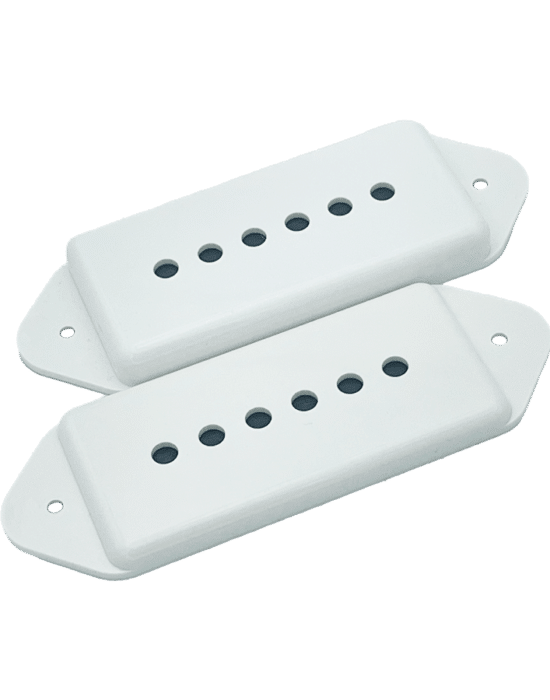 P90 Pickup Dogear Set weiss