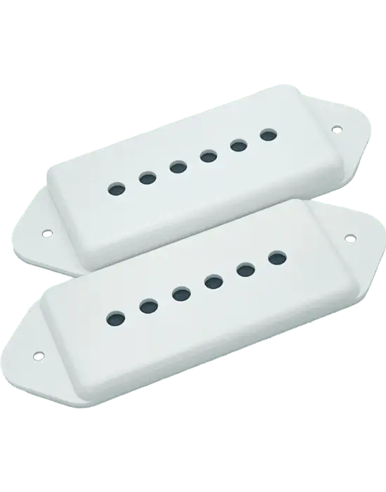 P90 Pickup Dogear Set weiss